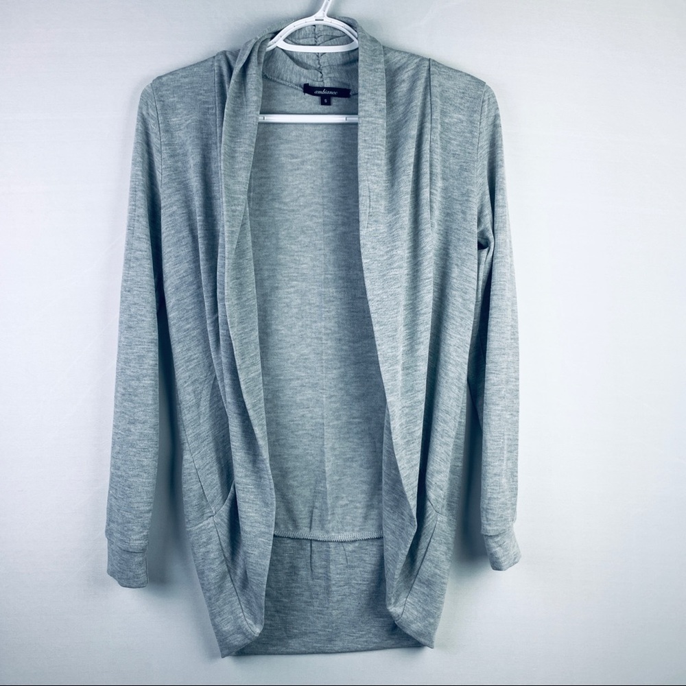 Gray Cardigan Sz S - Picture 1 of 8
